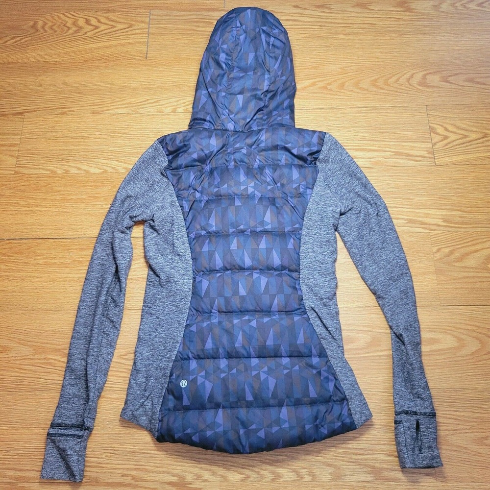 Lululemon Fluff Off Pullover Nightfall Black Goos… - image 8